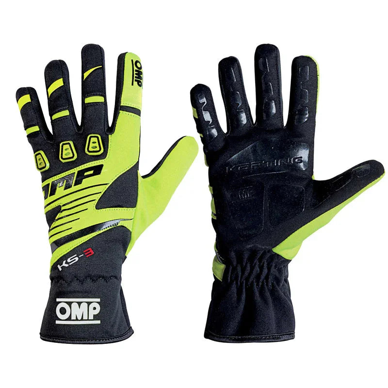 OMP KS-3 Karting Gloves - F1 Vintage Racewear