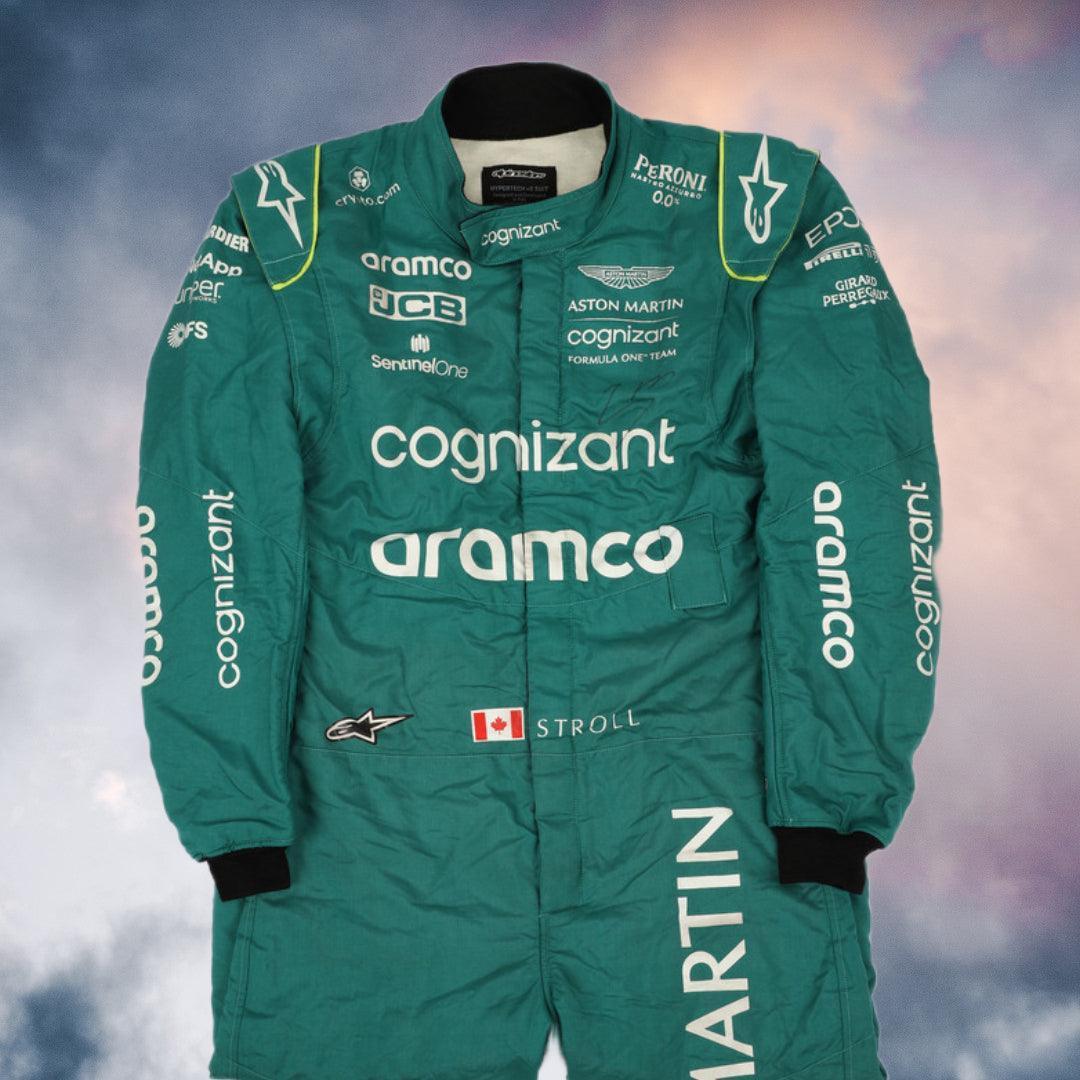 Lance Stroll 2022 Aston Martin Race Suit F1 Replica - F1 Vintage Racewear