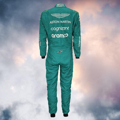 Lance Stroll 2022 Aston Martin Race Suit F1 Replica - F1 Vintage Racewear