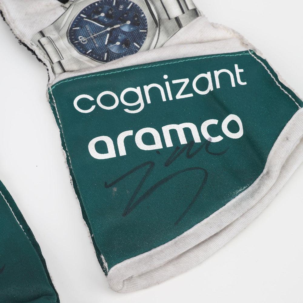 LANCE STROLL 2022 RACE RACE GLOVES - AUSTRALIAN GP - F1 Vintage Racewear
