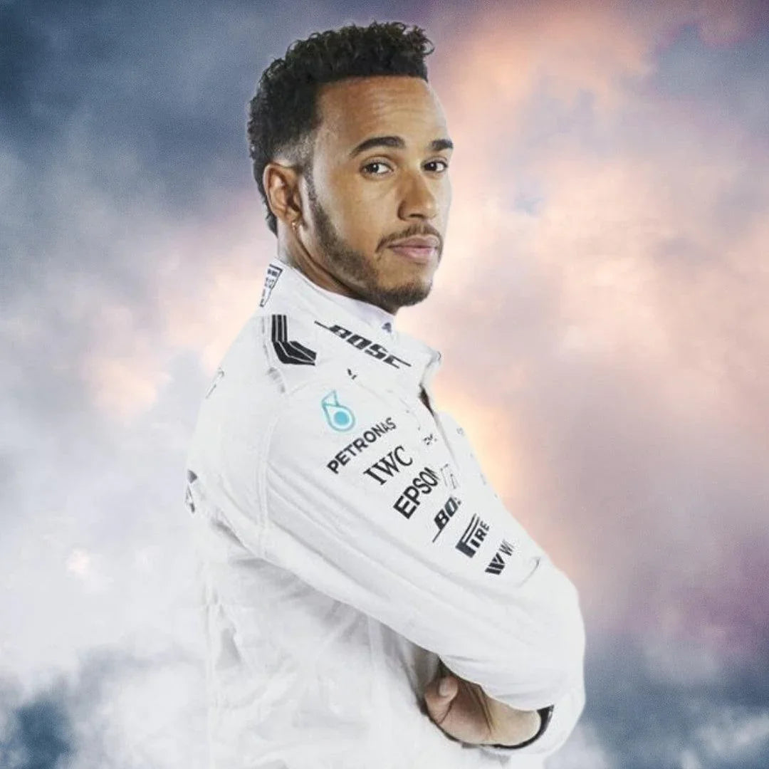 LEWIS HAMILTON 2017 REPLICA RACE SUIT - MERCEDES-AMG PETRONAS FORMULA ONE TEAM - F1 Vintage Racewear