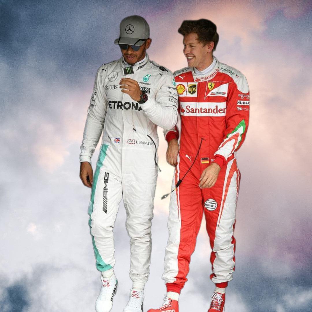 LEWIS HAMILTON 2017 REPLICA RACE SUIT - MERCEDES-AMG PETRONAS FORMULA ONE TEAM - F1 Vintage Racewear