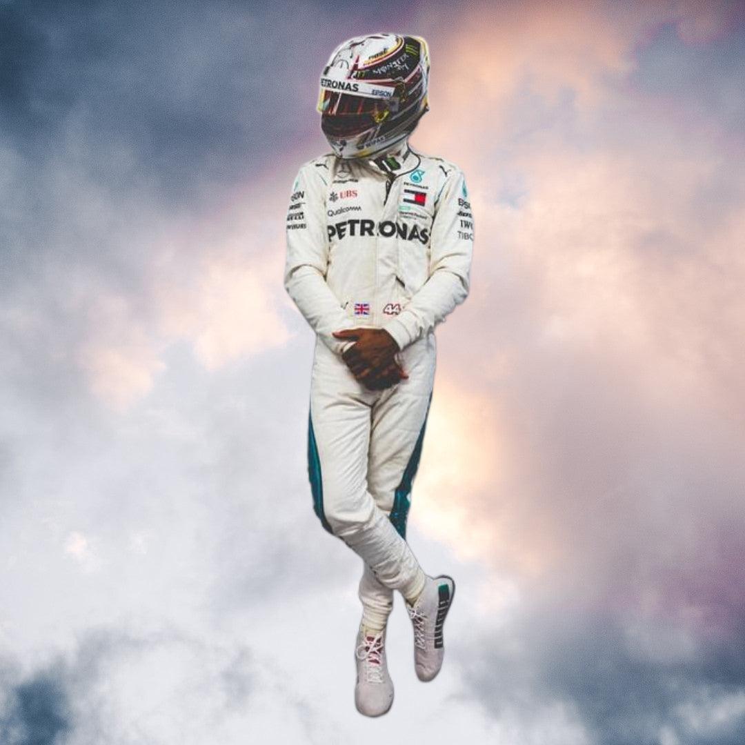 LEWIS HAMILTON 2018 REPLICA RACE SUIT - MERCEDES-AMG PETRONAS FORMULA ONE TEAM - F1 Vintage Racewear