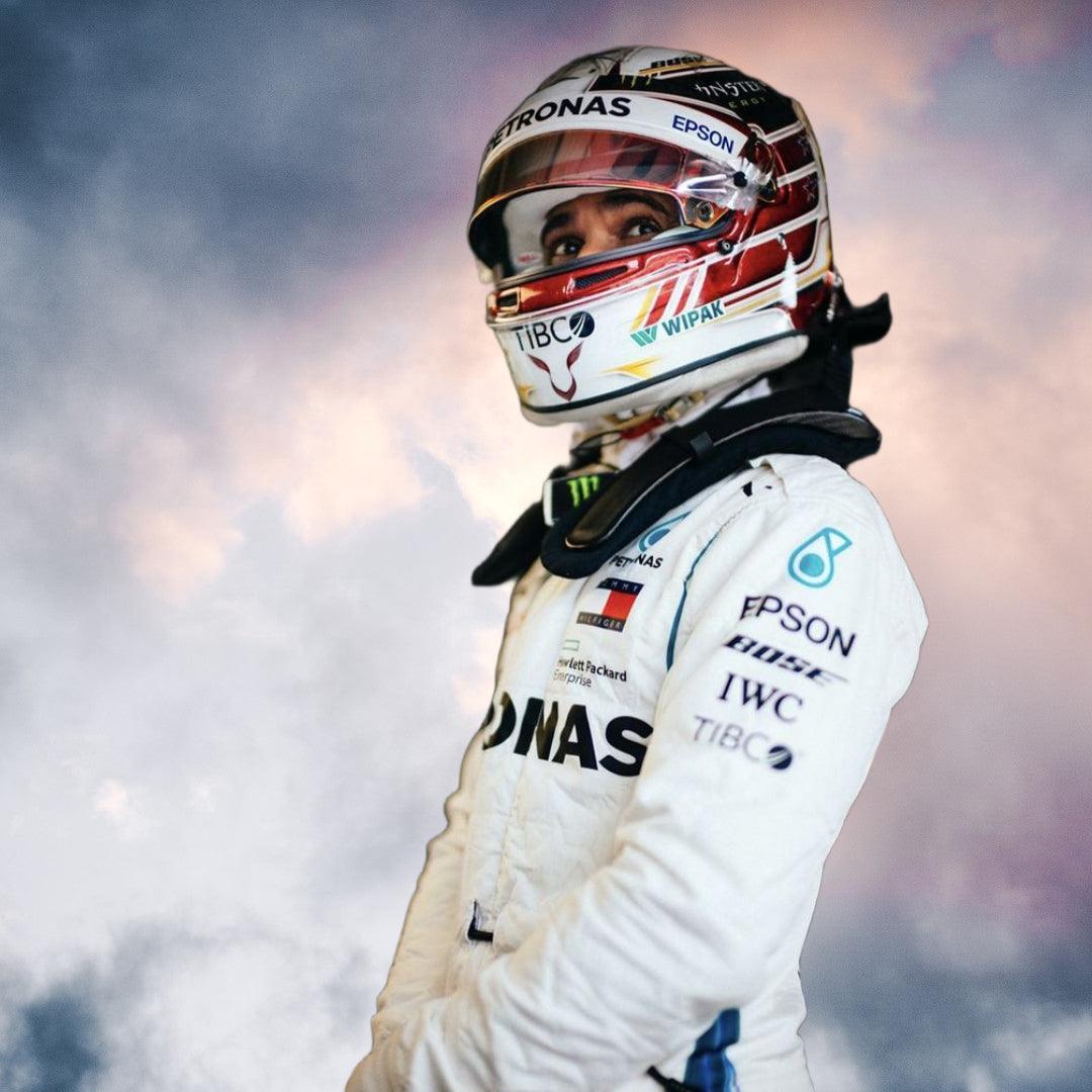 LEWIS HAMILTON 2018 REPLICA RACE SUIT - MERCEDES-AMG PETRONAS FORMULA ONE TEAM - F1 Vintage Racewear