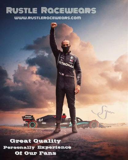 Lewis Hamilton 2022 Replica Mercedes-AMG Petronas F1 Team Race Suit - F1 Vintage Racewear