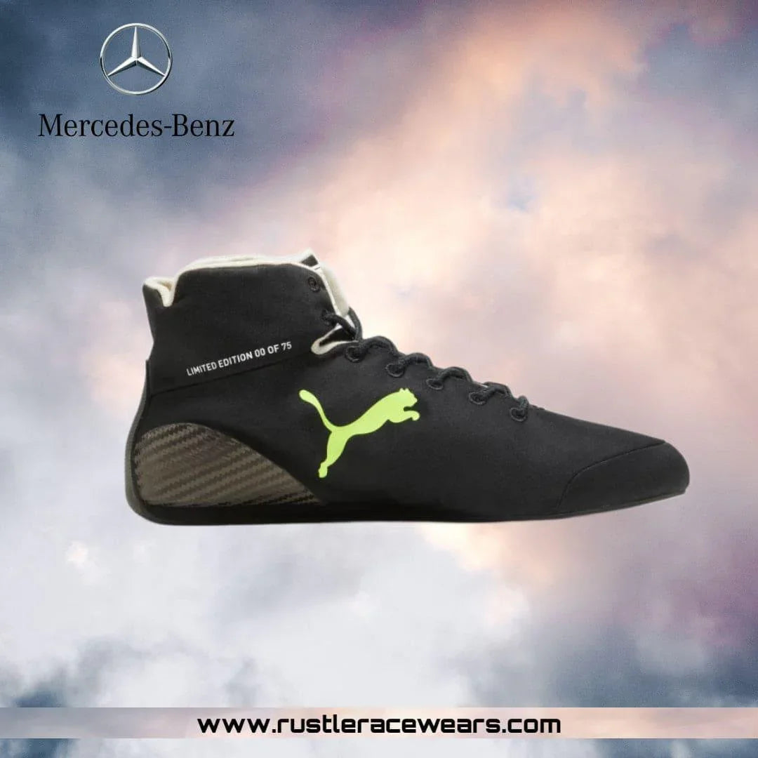 Lewis Hamilton 2023 Mercedes-AMG Petronas F1 Team Replica Race Boots - F1 Vintage Racewear