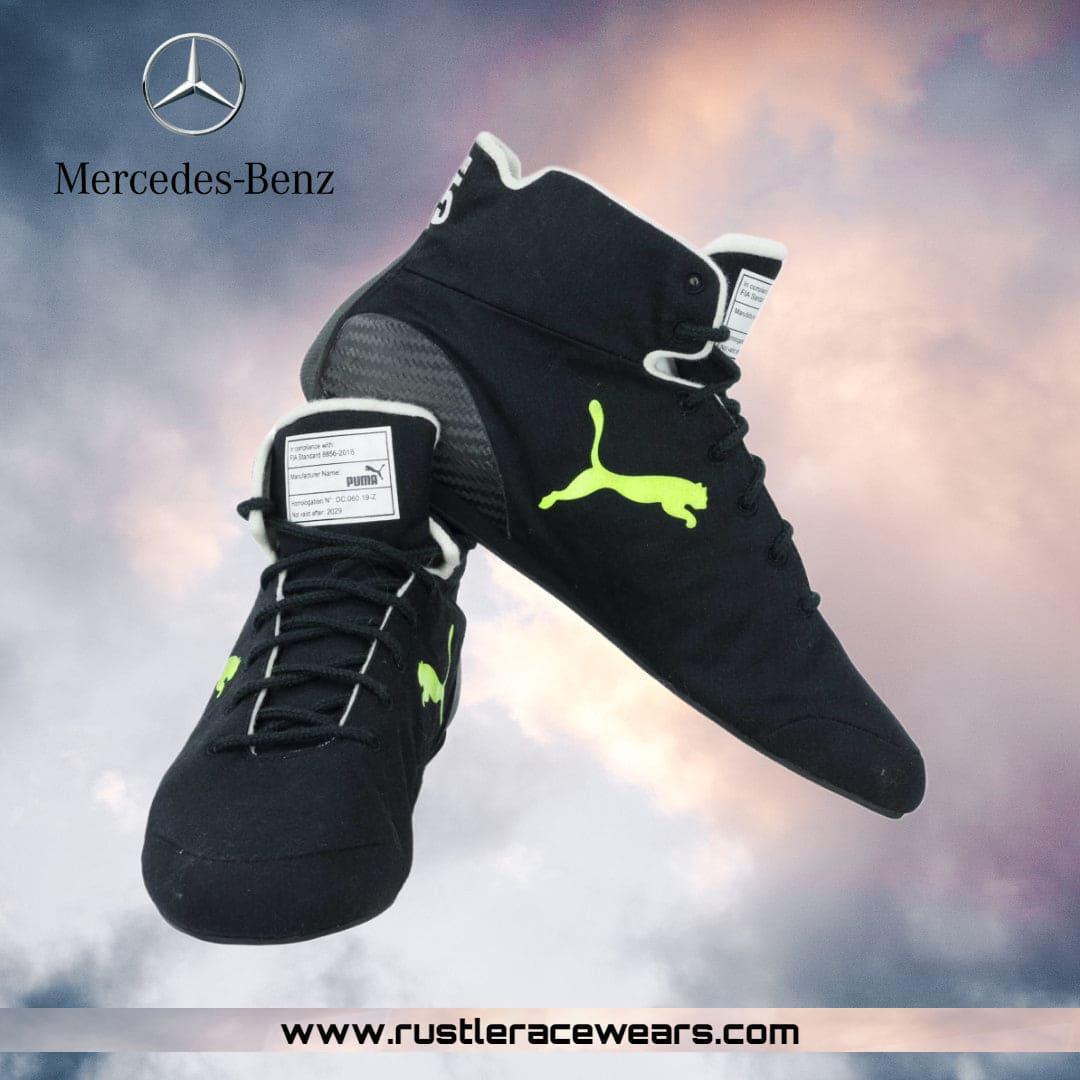 Lewis Hamilton 2023 Mercedes-AMG Petronas F1 Team Replica Race Boots - F1 Vintage Racewear