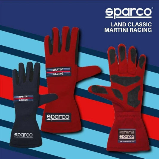 MARTINI RACING GLOVES LAND CLASSIC - F1 Vintage Racewear