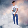 MAX New York Cityscape Printed T-Shirt - F1 Vintage Racewear