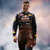 Max Verstappen 2016 Red Bull Racing in Lederhosen race suit - Vintage F1 Racewear