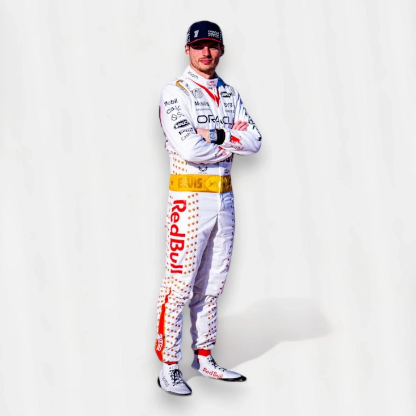 Max Verstappen 2023 Red Bull Las Vegas Grand Prix Race Suit - F1 Vintage Racewear