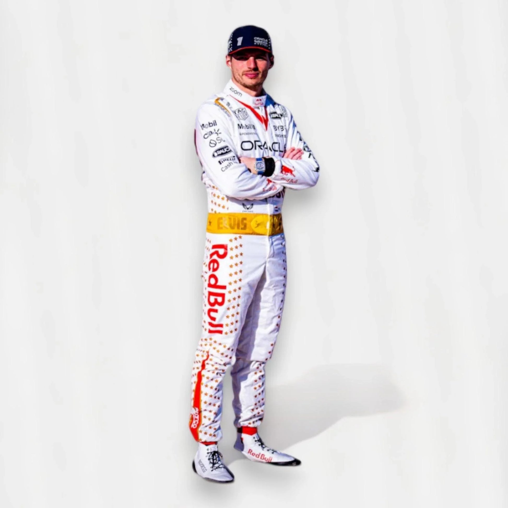 Max Verstappen 2023 Red Bull Las Vegas Grand Prix Race Suit - F1 Vintage Racewear