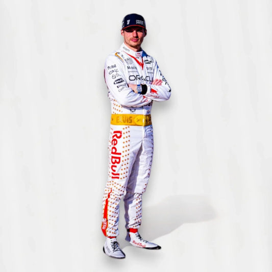 Max Verstappen 2023 Red Bull Las Vegas Grand Prix Race Suit - F1 Vintage Racewear