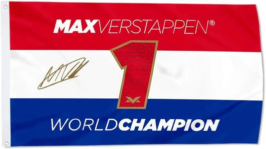 Max Verstappen Flag Formula One - F1 Vintage Racewear
