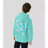 McLaren F1 Kids Miami Miami Palm Graphic Hoodie-Black/Aqua Sky - Vintage F1 Racewear