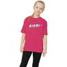 McLaren F1 Kids Miami Neon Graphic T-Shirt-Black/Vice Blue/Beetroot Purple - Vintage F1 Racewear