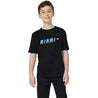McLaren F1 Kids Miami Neon Graphic T-Shirt-Black/Vice Blue/Beetroot Purple - Vintage F1 Racewear