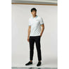 McLaren F1 Men's Miami Graphic Polo Shirt-Black/White/Crystal Rose - Vintage F1 Racewear