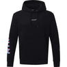 McLaren F1 Men's Miami Neon Logo Hoodie -Black/Vice Blue/Aqua Sky - Vintage F1 Racewear