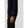 McLaren F1 Men's Miami Palm Graphic Hoodie -Black/Aqua Sky/Crystal Rose - Vintage F1 Racewear