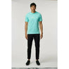 McLaren F1 Men's Miami Palm Graphic T-Shirt-Black/Aqua Sky/Crystal Rose - Vintage F1 Racewear