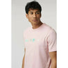 McLaren F1 Men's Miami Palm Graphic T-Shirt-Black/Aqua Sky/Crystal Rose - Vintage F1 Racewear