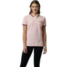 McLaren F1 Women's Miami Graphic Polo Shirt-Crystal Rose - Vintage F1 Racewear