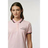 McLaren F1 Women's Miami Graphic Polo Shirt-Crystal Rose - Vintage F1 Racewear