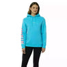 McLaren F1 Women's Miami Neon Logo Hoodie -Black/Vice Blue - Vintage F1 Racewear