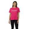 McLaren F1 Women's Miami Neon Logo T-Shirt -Beetroot Purple/Black - Vintage F1 Racewear