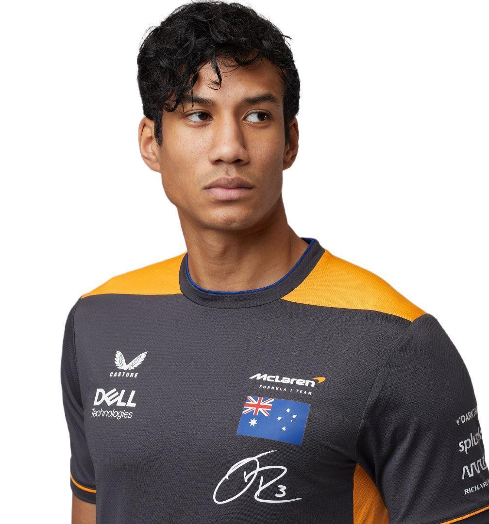 MCLAREN OFFICIAL T-SHIRT RICCIARDO MENS - F1 Vintage Racewear