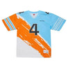 McLaren Racing F1 Special Edition Miami GP Lando Norris Mitchell & Ness Paintbrush Jersey - Vintage F1 Racewear
