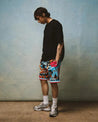 McLaren Racing F1 Special Edition Miami GP Mitchell & Ness Mesh Shorts - Vintage F1 Racewear