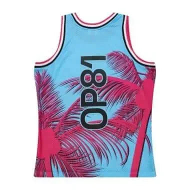 McLaren Racing F1 Special Edition Miami GP Oscar Piastri Mitchell & Ness Basketball Jersey - F1 Vintage Racewear