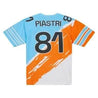 McLaren Racing F1 Special Edition Miami GP Oscar Piastri Mitchell & Ness Paintbrush Jersey - Vintage F1 Racewear