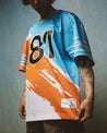 McLaren Racing F1 Special Edition Miami GP Oscar Piastri Mitchell & Ness Paintbrush Jersey - Vintage F1 Racewear