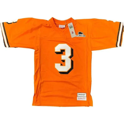 McLaren X Mitchell And Ness F1 USA Austin GP Daniel Ricciardo Football Jersey - F1 Vintage Racewear