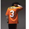 McLaren X Mitchell And Ness F1 USA Austin GP Daniel Ricciardo Football Jersey - Vintage F1 Racewear