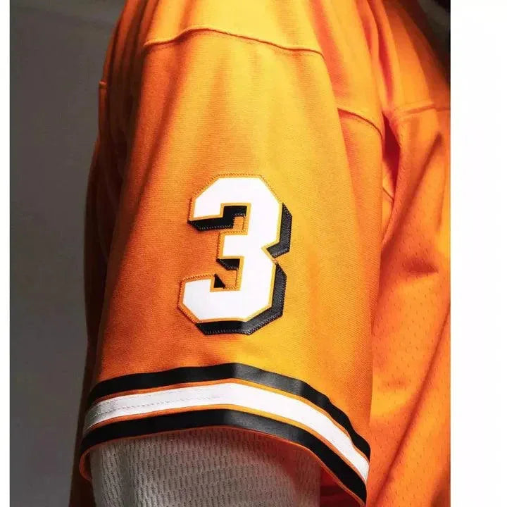 McLaren X Mitchell And Ness F1 USA Austin GP Daniel Ricciardo Football Jersey - F1 Vintage Racewear