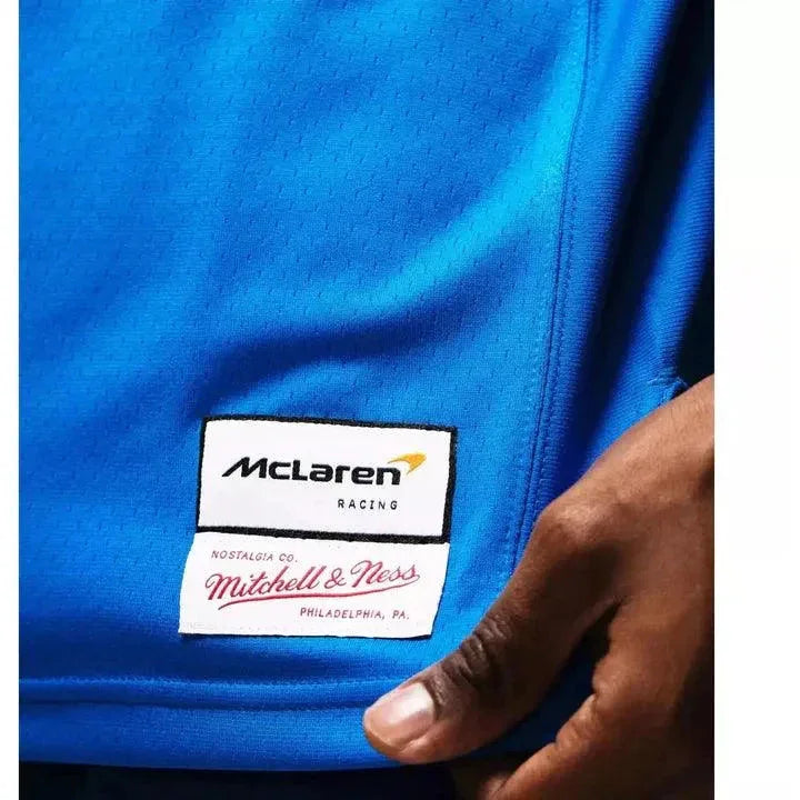 McLaren X Mitchell And Ness F1 USA Austin GP Daniel Ricciardo Football Jersey - F1 Vintage Racewear