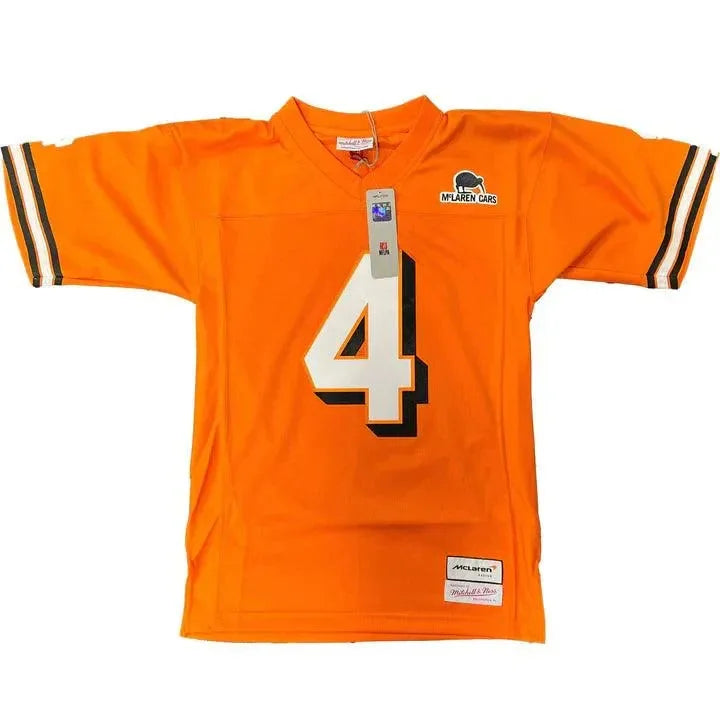 McLaren X Mitchell And Ness F1 USA Austin GP Lando Norris Football Jersey - F1 Vintage Racewear