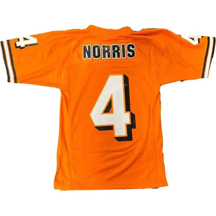 McLaren X Mitchell And Ness F1 USA Austin GP Lando Norris Football Jersey - F1 Vintage Racewear