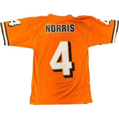 McLaren X Mitchell And Ness F1 USA Austin GP Lando Norris Football Jersey - F1 Vintage Racewear