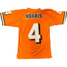 McLaren X Mitchell And Ness F1 USA Austin GP Lando Norris Football Jersey - Vintage F1 Racewear