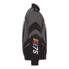 Men's JH Design Black NASCAR 75th Anniversary Twill Uniform Full-Snap Jacket - Vintage F1 Racewear