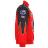 Men's Jeff Gordon JH Design Red DuPont Twill Driver Uniform Full-Snap Jacket - Vintage F1 Racewear