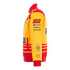 Men's Joey Logano JH Design Yellow Shell Pennzoil Twill Driver Uniform Full-Snap Jacket - Vintage F1 Racewear