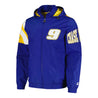 Men's Chase Elliott Starter Royal Red Zone Full-Zip Jacket - F1 Vintage Racewear