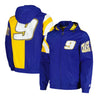 Men's Chase Elliott Starter Royal Red Zone Full-Zip Jacket - F1 Vintage Racewear