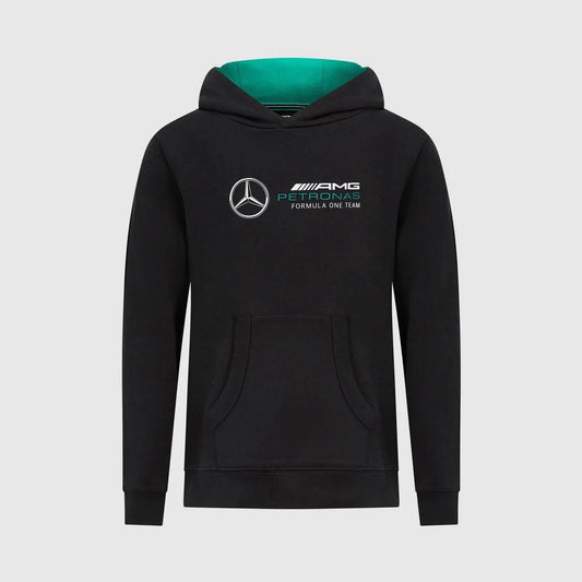 Mercedes-AMG F1 Kids Logo Hoodie - F1 Vintage Racewear